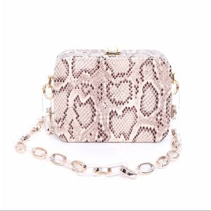 NWT Snake Skin HandBag